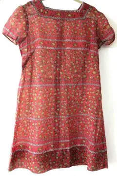 【レトロ】チュニック　Mサイズ レッド