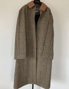 ロエベ ランウェイコレクション パッチレザー ロングコート