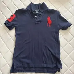 Polo by Ralph Lauren ネイビー ポロシャツ S(8)
