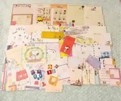 ★スヌーピー☆紙ものセット④☆バラメモ☆レターセット★