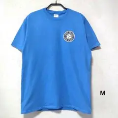 PORT ポート バレーボール プリントTシャツ ブルー US古着 M