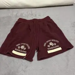 【美品】 DARC SPORT スウェット ハーフパンツ ボディビルダー 狼