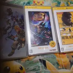 ジャンク　PSP ゲーム 3本セット UMDまとめ売り