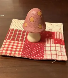きのこ オブジェ 置物 小物 インテリア ピンク オレンジ