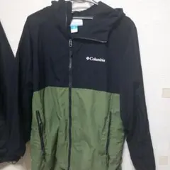 Columbia マウンテンパーカー XL 黒/オリーブ