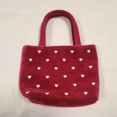 フェイラー ラブラリー ハート バッグ 赤