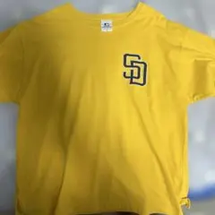 イエロー Tシャツ Mサイズ SAN DIEGO