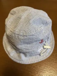ミキハウス ストライプ ベビー帽子