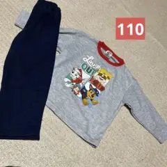 キャラクター長袖パジャマセット 110cm