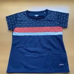 Prince ストライプTシャツ ネイビー