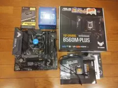 【動作品】i3-10100F DDR4 16GB B560マザーボードセット