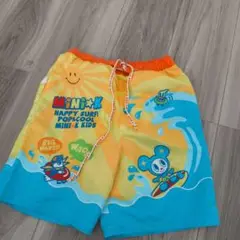 MINI+K 水着 サイズ135 オレンジ/ブルー