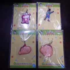 一番くじクレヨンしんちゃん　G賞　ラバーマーカーチャーム4点