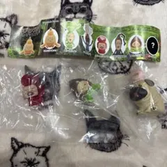 こびとづかん　おすわりマスコット4 計3体