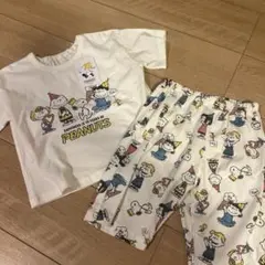PEANUTS スヌーピーベビーパジャマ 95cm