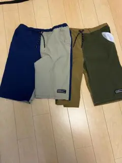 TK ハーフパンツ　2枚セット売り　160
