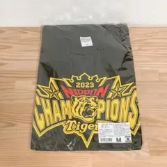 希少【阪神タイガース】ビールかけTシャツ 日本一記念 2023年 Mサイズ 黒
