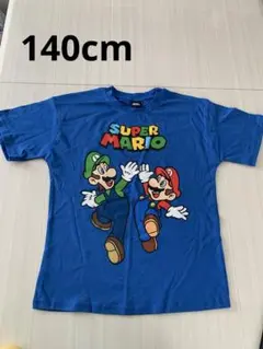 未使用 任天堂スーパーマリオ 半袖 ブラザーズ　ルイージ　Tシャツ　140cm