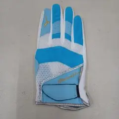 Mizuno 守備用手袋 Mサイズ 青白