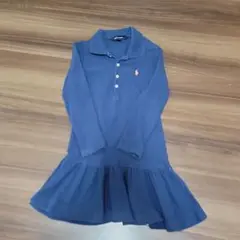 Ralph Lauren ネイビー ワンピース