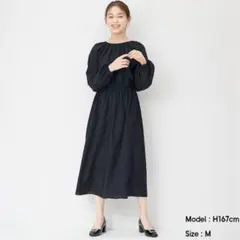 週末までの限定値下げ 【完売商品】2WAYギャザーリボンワンピース(長袖)Q