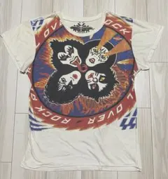 レア！ KISS キッス Rock And Roll Over Tシャツ M