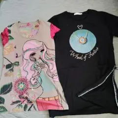 Kashitu 半袖Tシャツ 40サイズサマーバケン　値下げします。値下げ