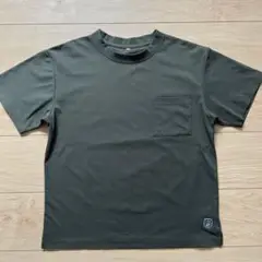 オリーブグリーン Tシャツ キッズ 160 ポケット付き しまむら