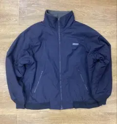 美品 LANDS' END ランズエンド スコールジャケット NAVY Lサイズ