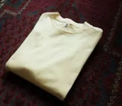 LE エルイー 2 Standard クルーネックT l'echoppe イエロ