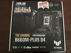 未使用　ASUS TUF Gaming B660M-PLUS D4 マザーボード