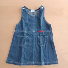 ELLE PLANET デニム ノースリーブワンピース