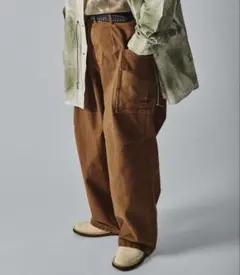 J.S.Homestead / ヘビーキャンバス ワイドカーゴパンツ