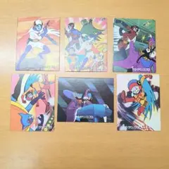 科学忍者隊 ガッチャマン カード 6枚セット 昭和 レトロ レア コレクション