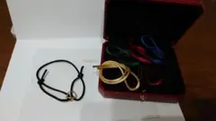 美品 Cartier カルティエ トリニティ ブレスレット コード4色付