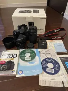 初心者の方にオススメ!一眼レフ Canon EOS70D ダブルズームキット