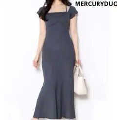 MERCURYDUO マーキュリーデュオ2way ビスチェ風ワンピース　ブラック