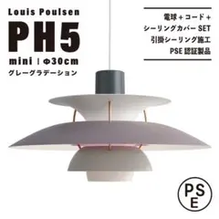 【新品未使用★即日発送】ルイスポールセン PH5 30cm グレーグラデーション