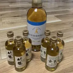 ★余市蒸溜所限定ウイスキーと竹鶴、余市のミニボトルセット