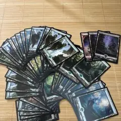 mtg フルアート 森 51枚
