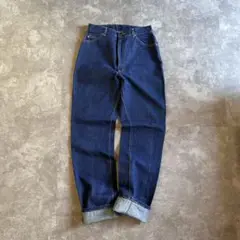 80s USA製 Lee 305 SCOVILジップ 濃紺 ユニオンスタンプ