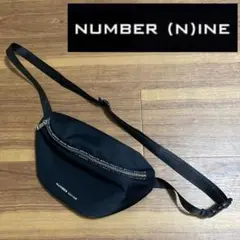 NUMBER (N)INE ボディバッグ ブラック　ナンバーナイン　No.9