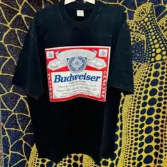 Budweiser 個性的 メンズ リプリント Tシャツ 新品 ビール