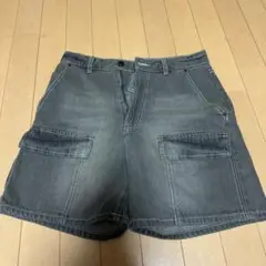 HTHカーゴショートパンツ ダークグレー