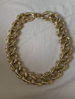 ゴールド　チェーン　ネックレス vintage