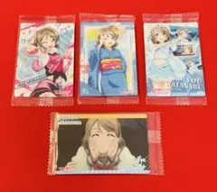 ラブライブサンシャイン　渡辺曜　YOU WATANABE カード 4枚セット