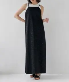 【2024SS/完売品】hellam ラメキャミワンピース