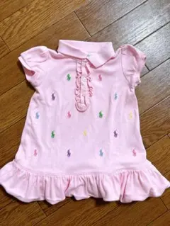 ラルフローレン ポロシャツ ピンク80cm