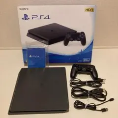 ￼PS4本体500GB Jet Black CUH-2200A 箱付き