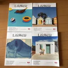 ユニクロ　LifeWear magazine 4冊セット